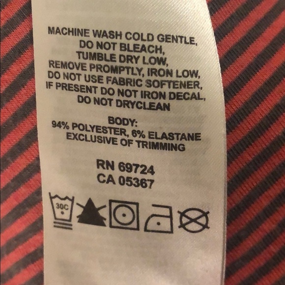 Columbia striped half-zip pullover - L - Picture 5 of 5